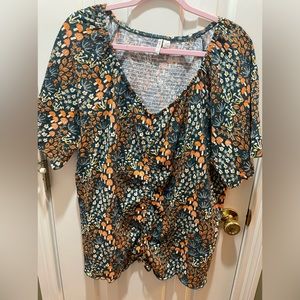 Plus womens Cato brand top size22